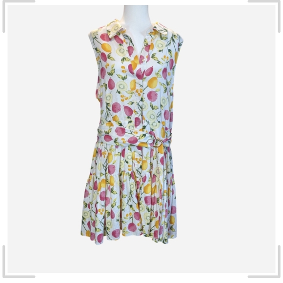 Cynthia Rowley Pink and Yellow Floral Dress - Picture 1 of 7